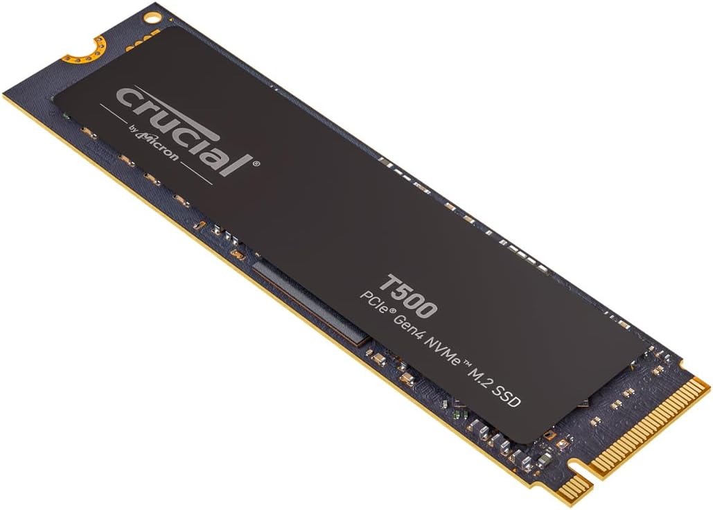 Upgrade from 1TB SSD Crucial T500 2TB 5000MB/Sec [$149]