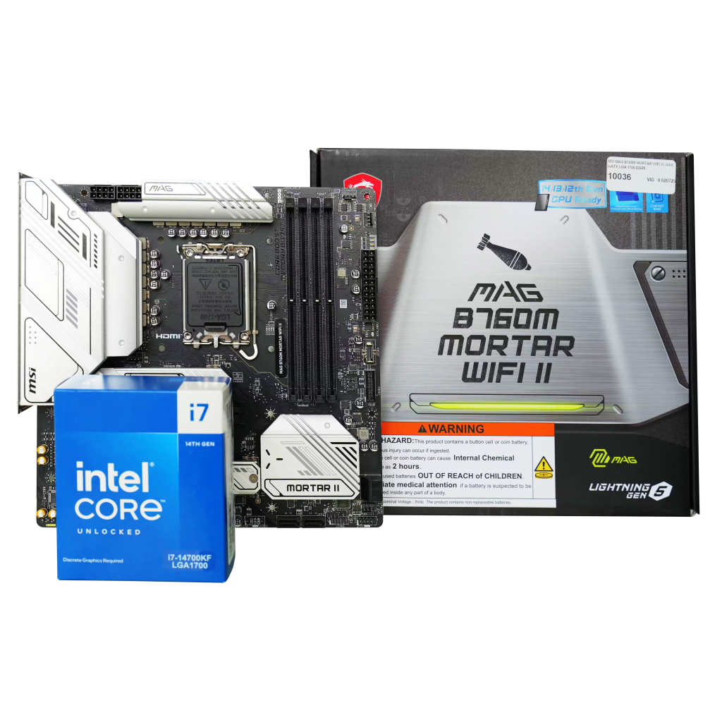 Intel Core i7 14700KF CPU and Motherboard Upgrade Combo