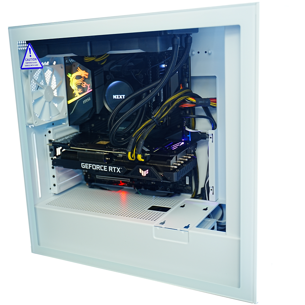 Signa Max Gaming PC with NZXT H7 white case option