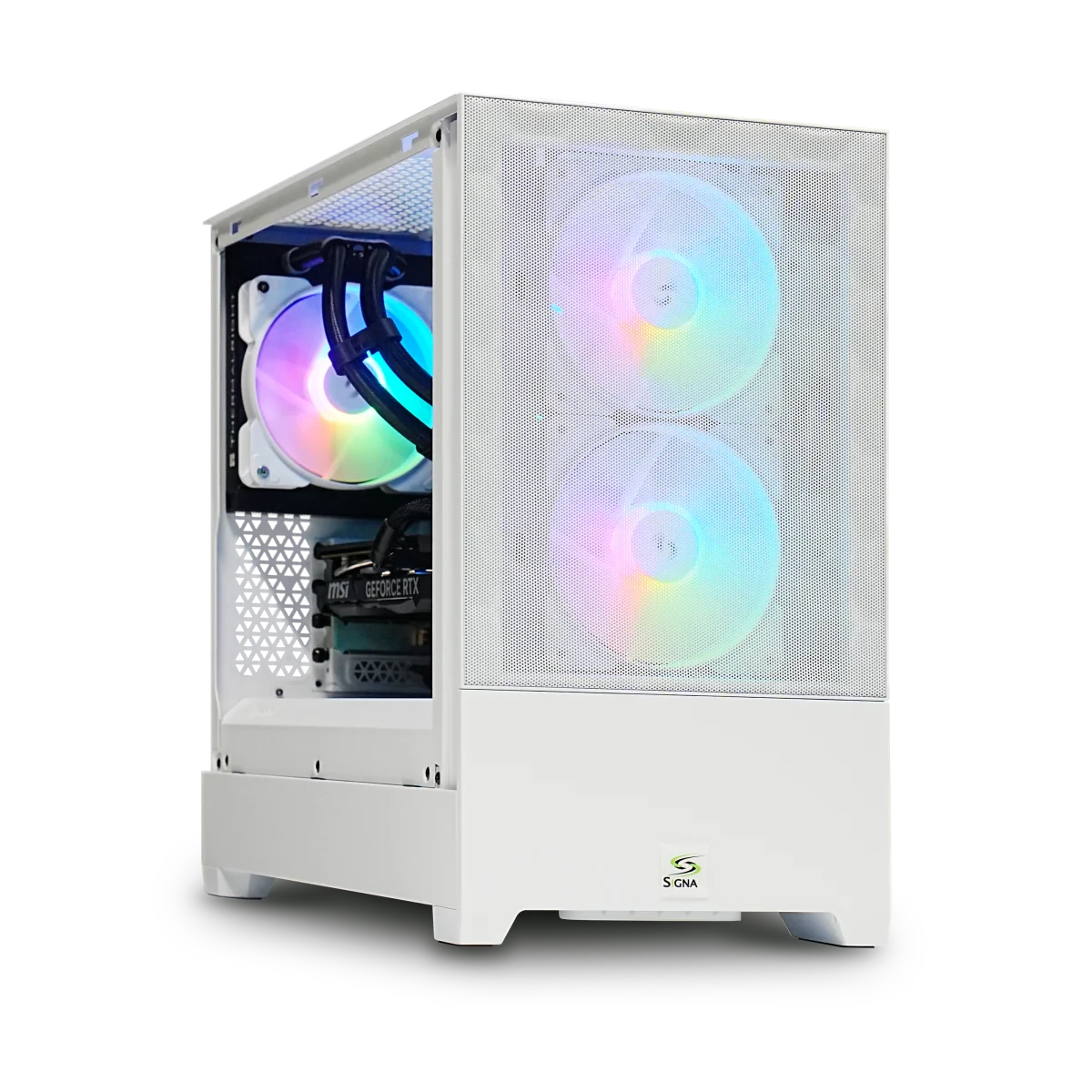 *On-Site until Sept 30th* Signa Custom Built Max Gaming PC with 240mm AIO & 4060-4070TI 16GB Super